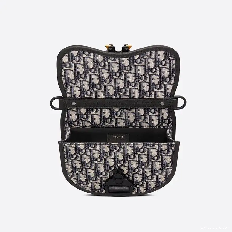 Cheap Motif Oblique Canvas Blue Dior Messenger Gallop 0418 Luxury